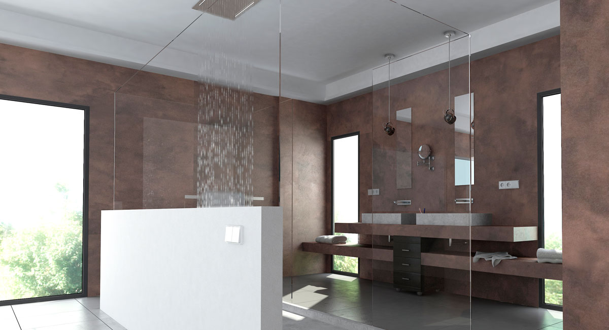Render 3d para la representación de un espacio interior realizado mediante infografía 3D. Interiores 3D.