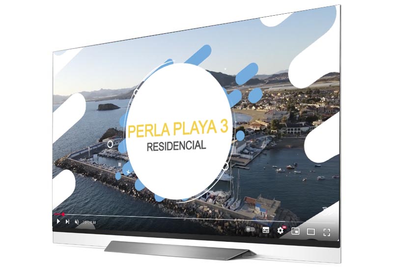 Presentación audiovisual de una promoción inmobiliaria