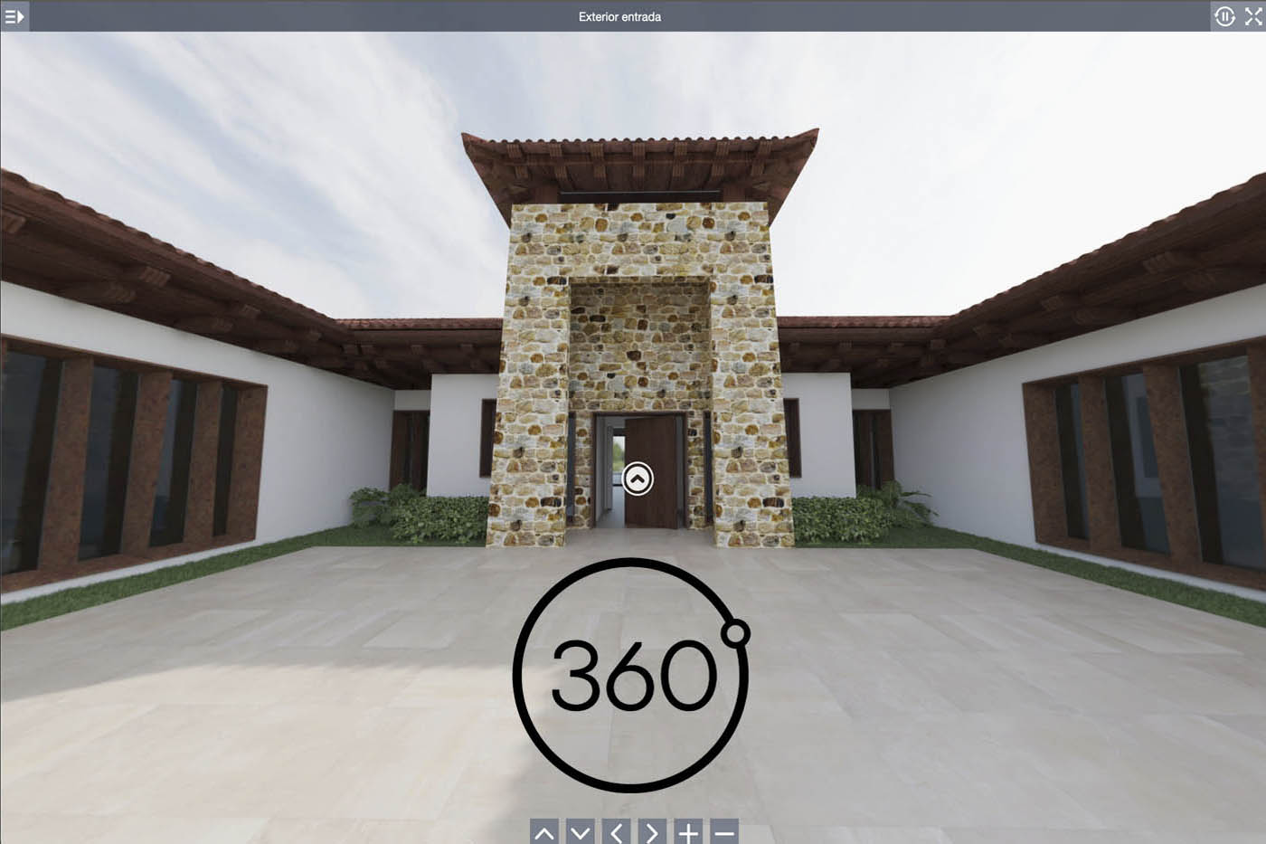 Tour virtual de una vivienda con vistas 360º VR