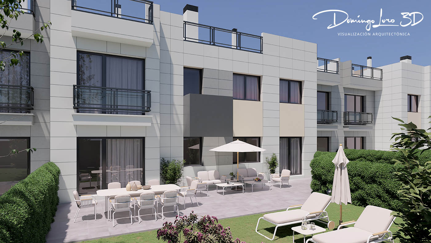 Render 3D para marketing inmobiliario
