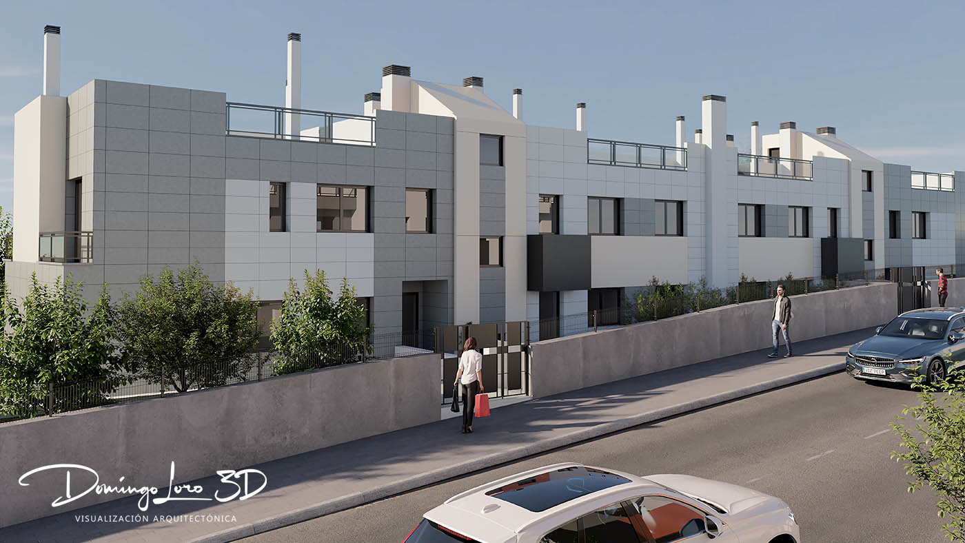 Render 3D para marketing inmobiliario