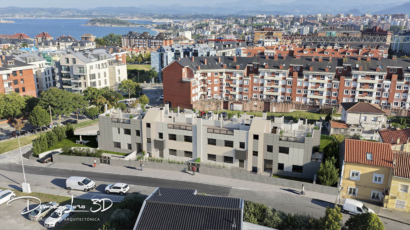 Render 3D para marketing inmobiliario