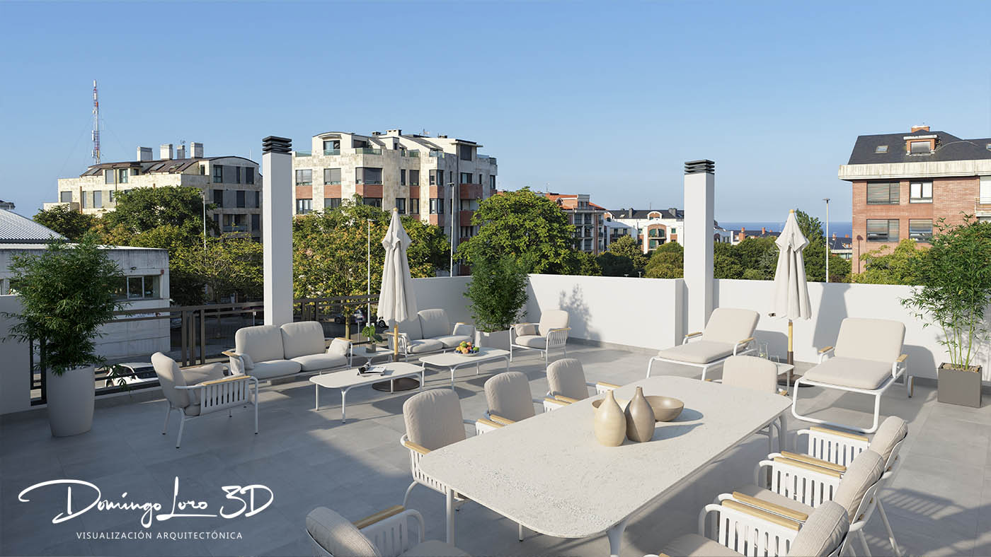 Render 3D para marketing inmobiliario