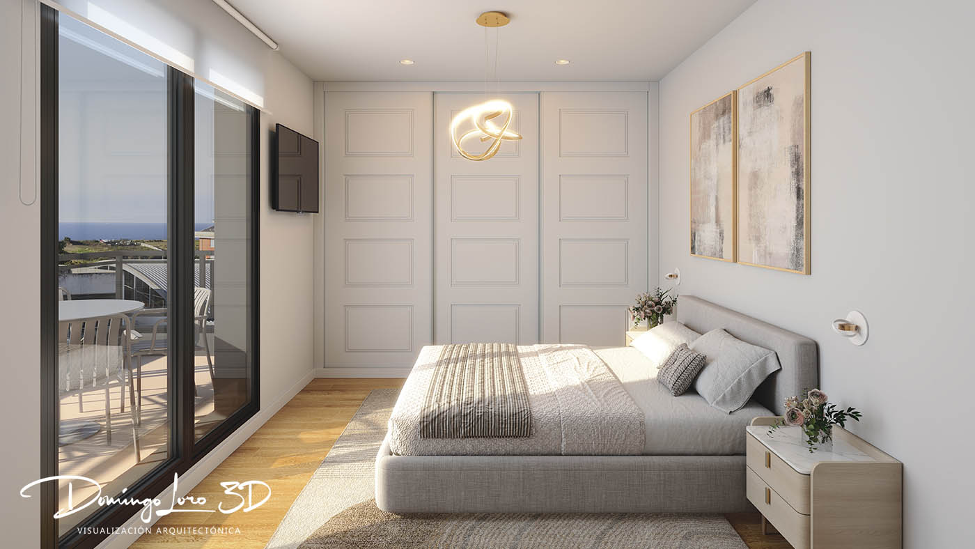 Render 3D para marketing inmobiliario