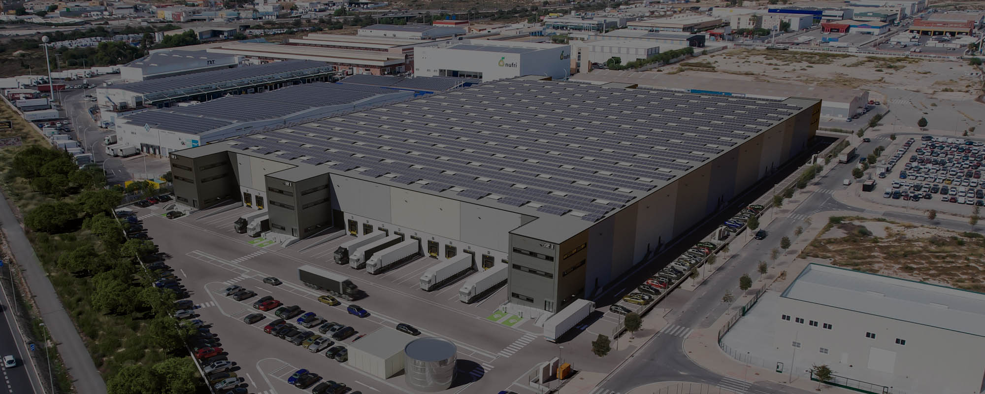 Renders 3D de un parque industrial en Alicante